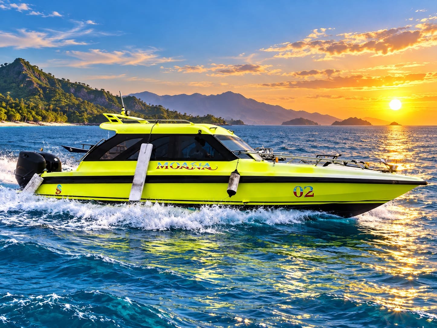 Trans Gili fastboat