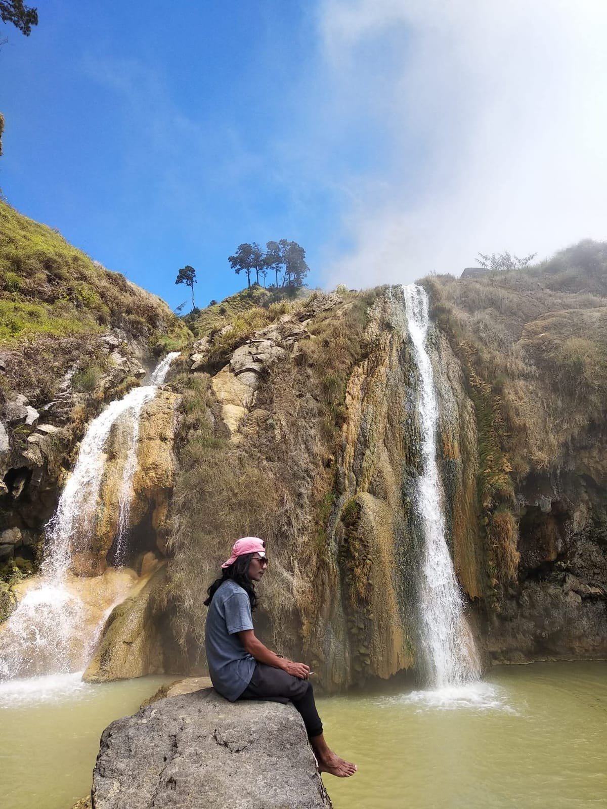 Waterfall stop near Senaru