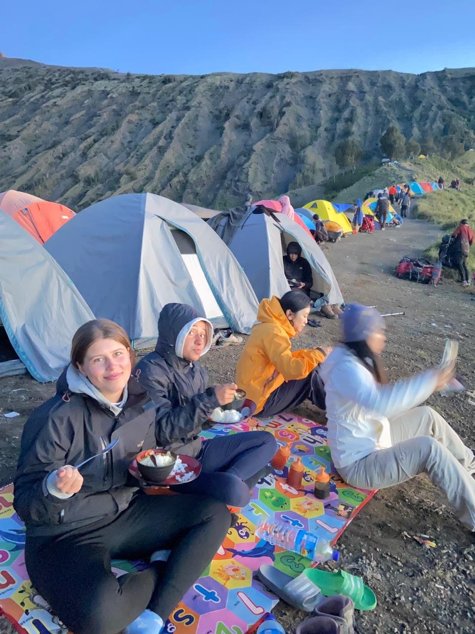 Camping at Sembalun Crater Rim